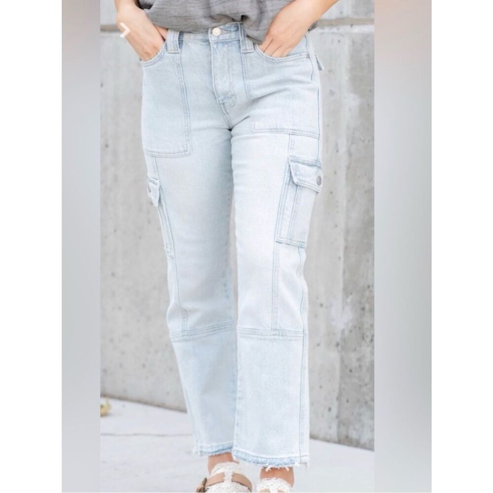 KanCan Cargo Light Wash Jeans size 28